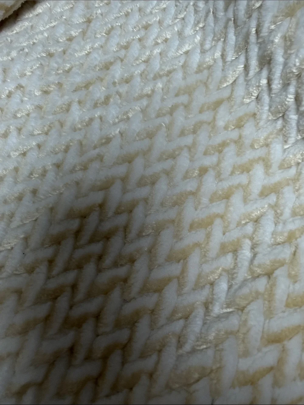 Set of 7 Soft Cream Plush Home Accent Pillow Cover - 18x18